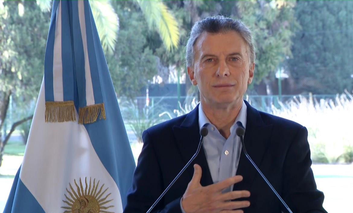 Anuncio de Mauricio Macri - Gobierno - Política (NA)