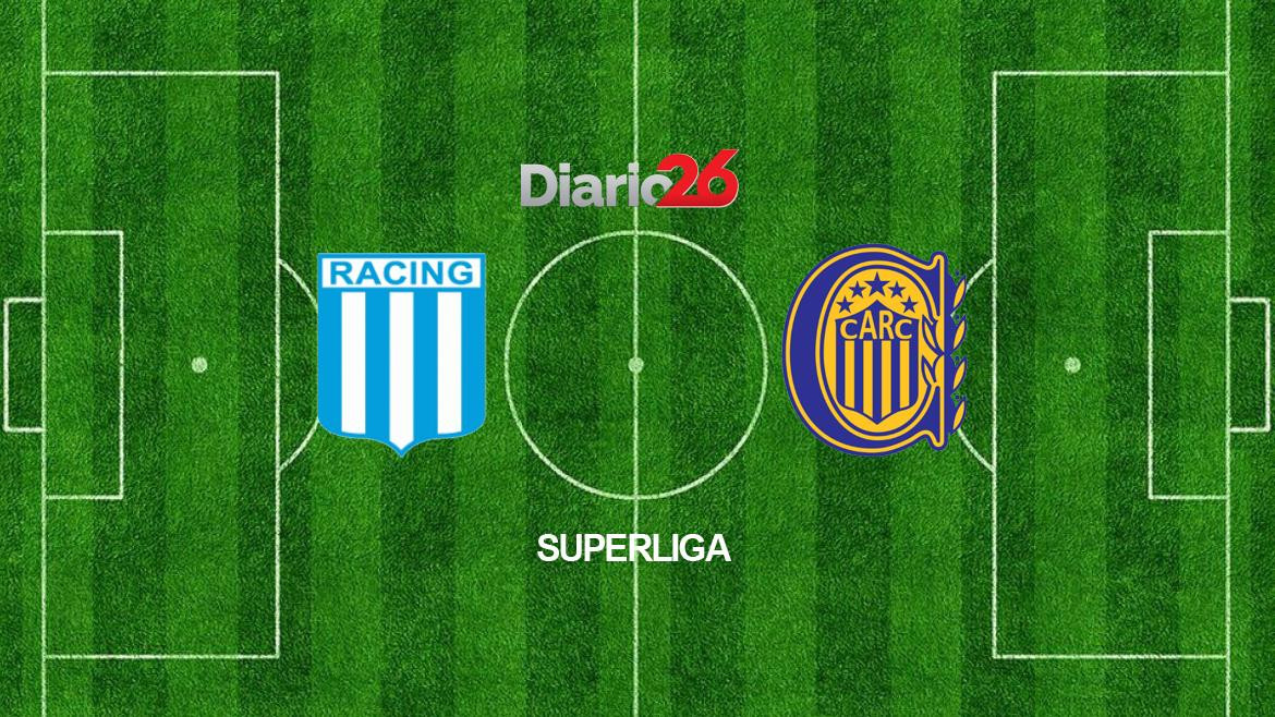 Racing vs. Rosario Central - Superliga -Fútbol