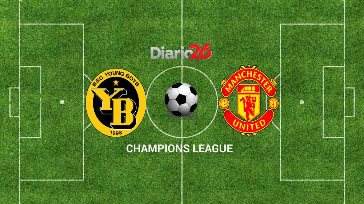 Champions League, BSC Young Boys vs. Manchester United, Diario 26