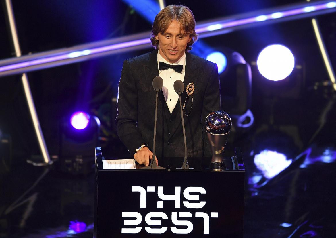 Luka Modric, GANÓ EL PREMIO THE BEST DE LA FIFA, Reuters
