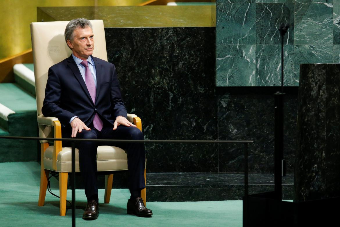 Mauricio Macri en 73° Asamblea General de las Naciones Unidas - Reuters