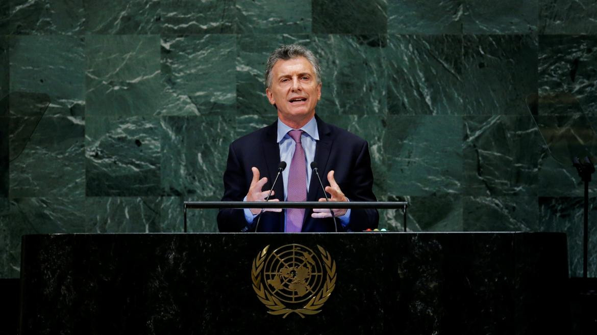 Mauricio Macri en 73° Asamblea General de las Naciones Unidas - Reuters
