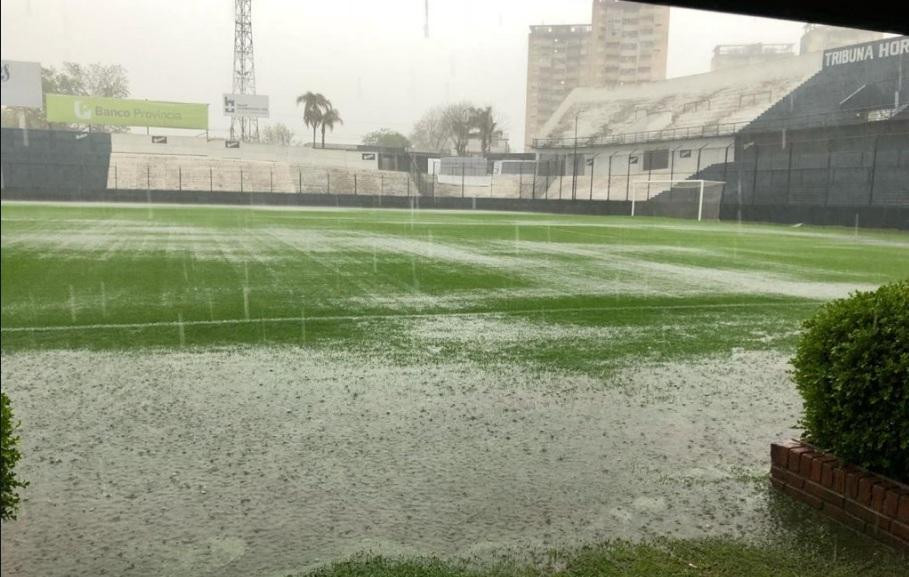 Fútbol suspendido por el temporal