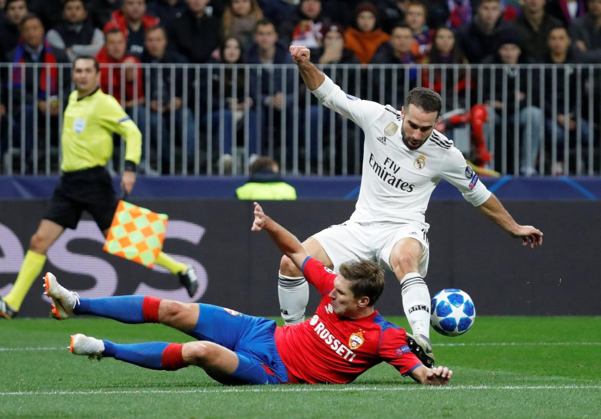 Champions League, CSKA de Moscú vs. Real Madrid, Reuters