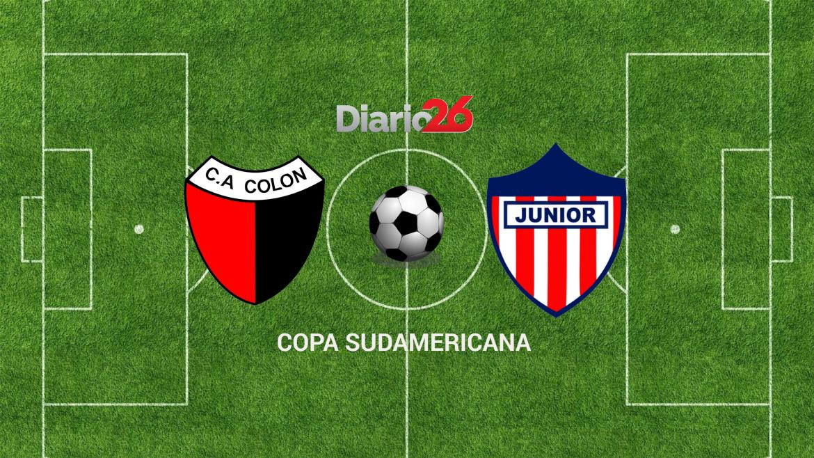 Colón vs. Junior, Copa Sudamericana, Fútbol, deportes