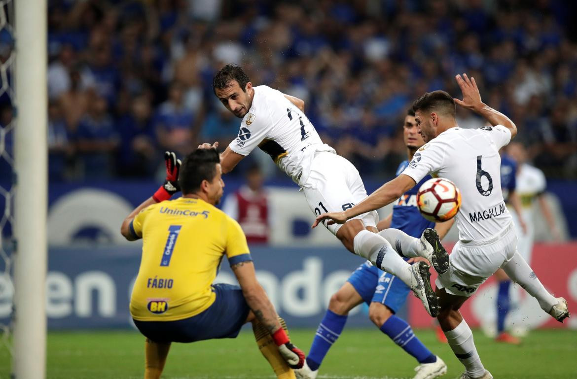 Cruzeiro vs. Boca, Copa Libertadores, Fútbol, deportes, Reuters