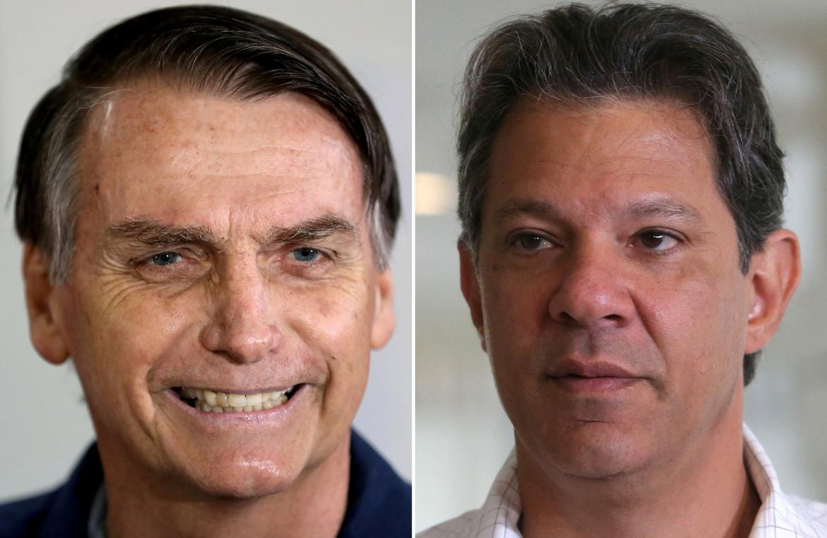 Elecciones en Brasil - Bolsonaro - Haddad
