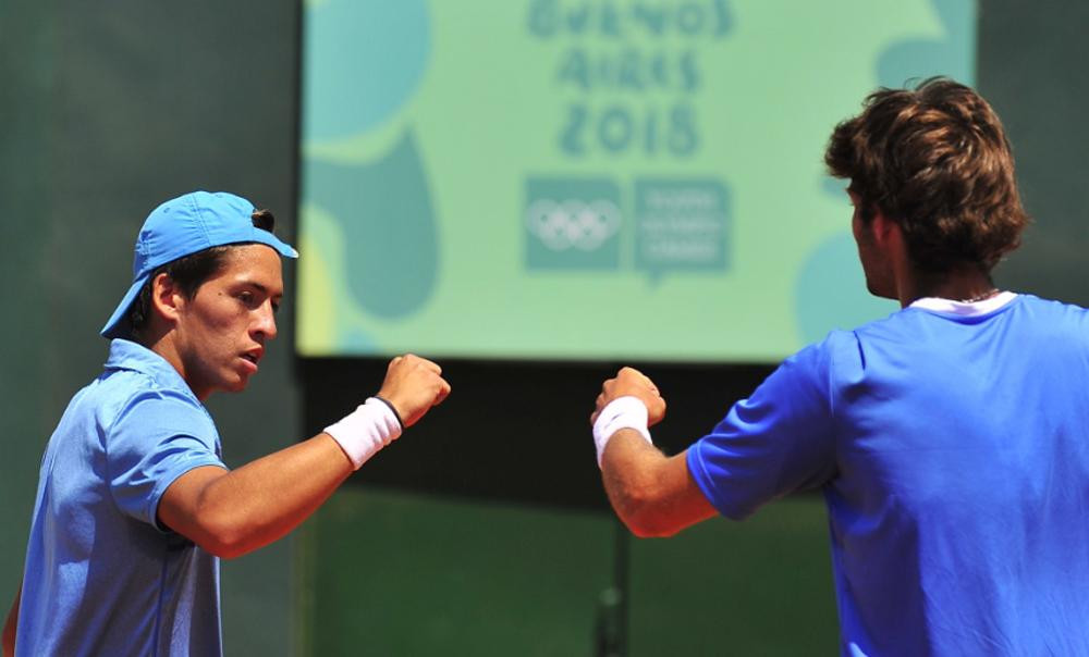 Sebastián Báez y Facundo Díaz Acosta, tenis, dobles, Juegos Olímpicos de la Juventud, deportes