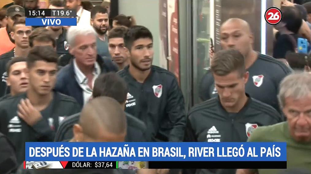 River llegó a la Argentina, Copa Libertadores, fútbol, deportes, Canal 26