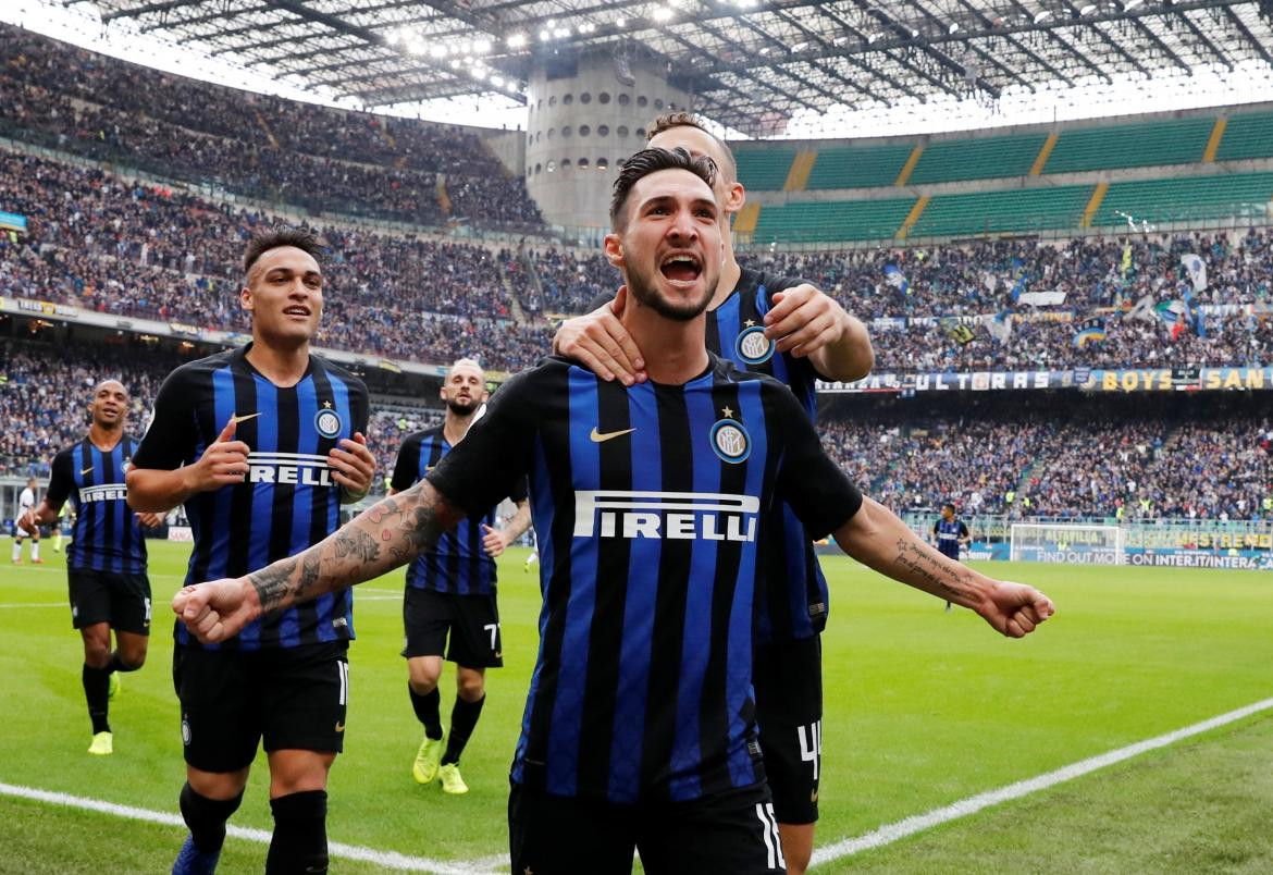Festejo del Inter de Milán (Reuters)