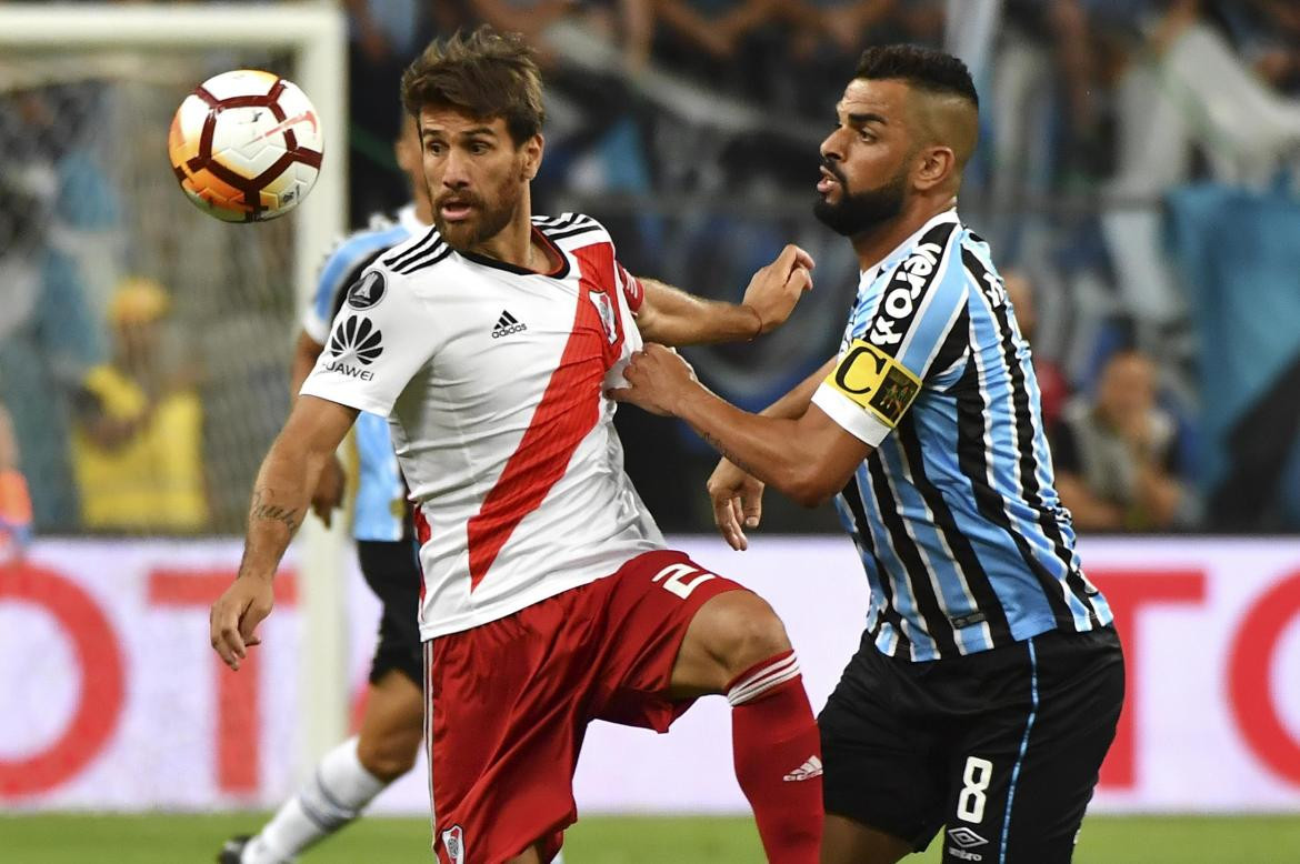 Libertadores: Ponzio recibió el alta médica y será titular en la Superfinal NA