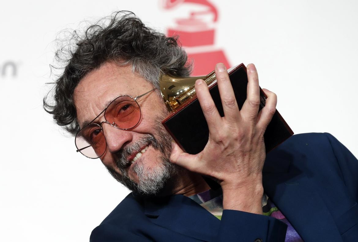 Fito Páez en los Grammys Latinos (Reuters)