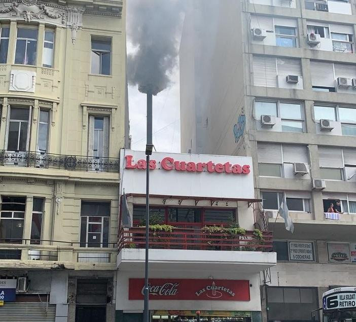 Incendio Las Cuartetas - Centro Porteño
