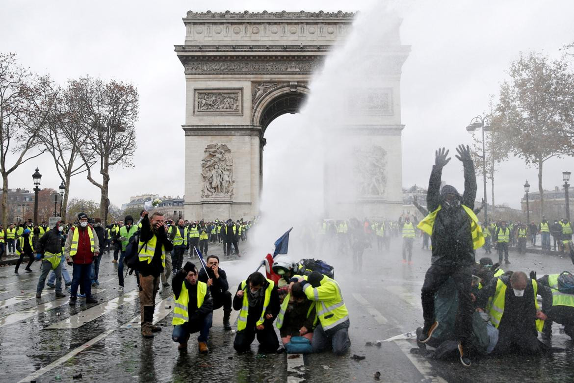 Incidentes y violencia en París, Chalecos Amarillos, Reuters