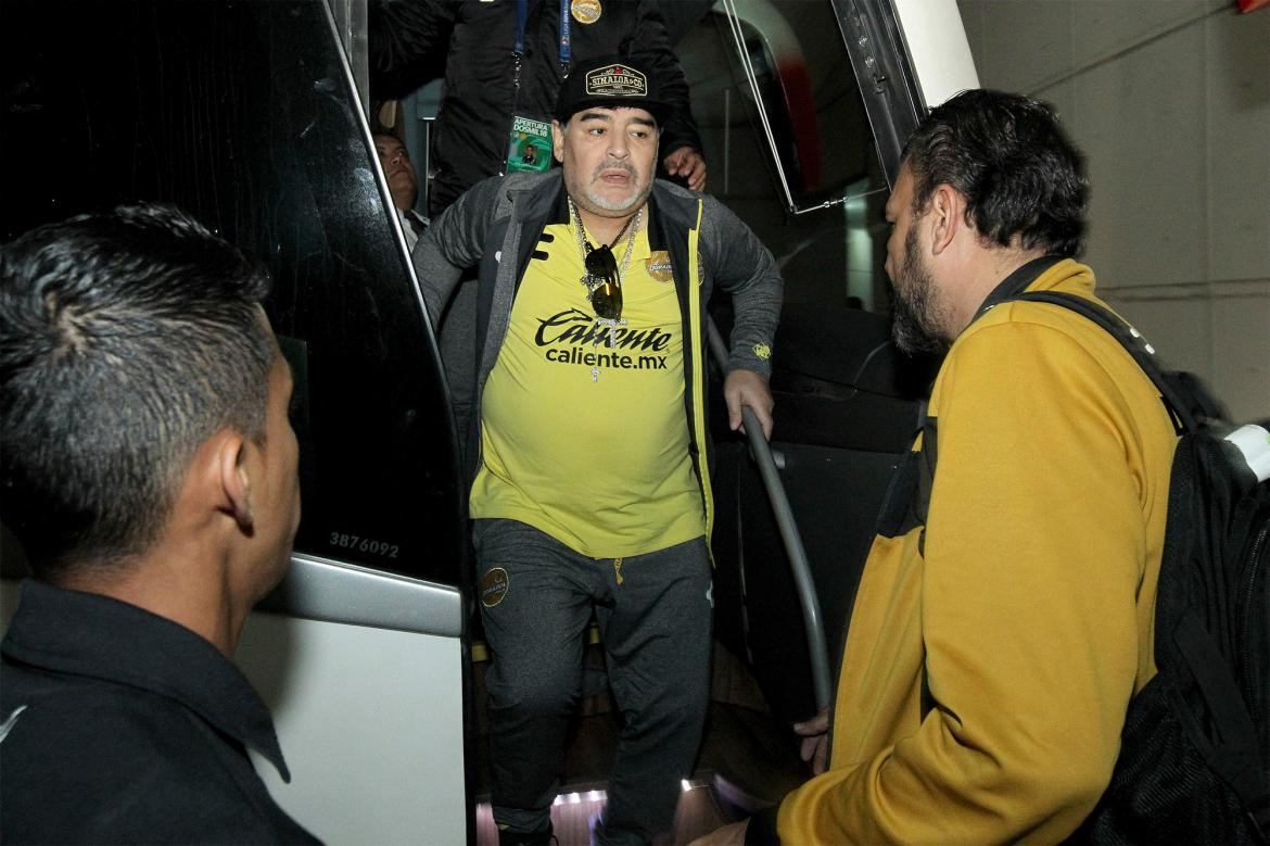 Diego Maradona, Dorados, fútbol de México, deportes, NA