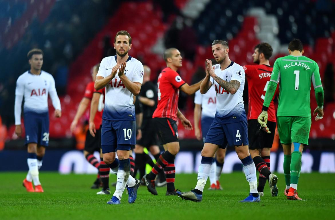 Premier League, Tottenham vs. Southampton, Kane, Reuters