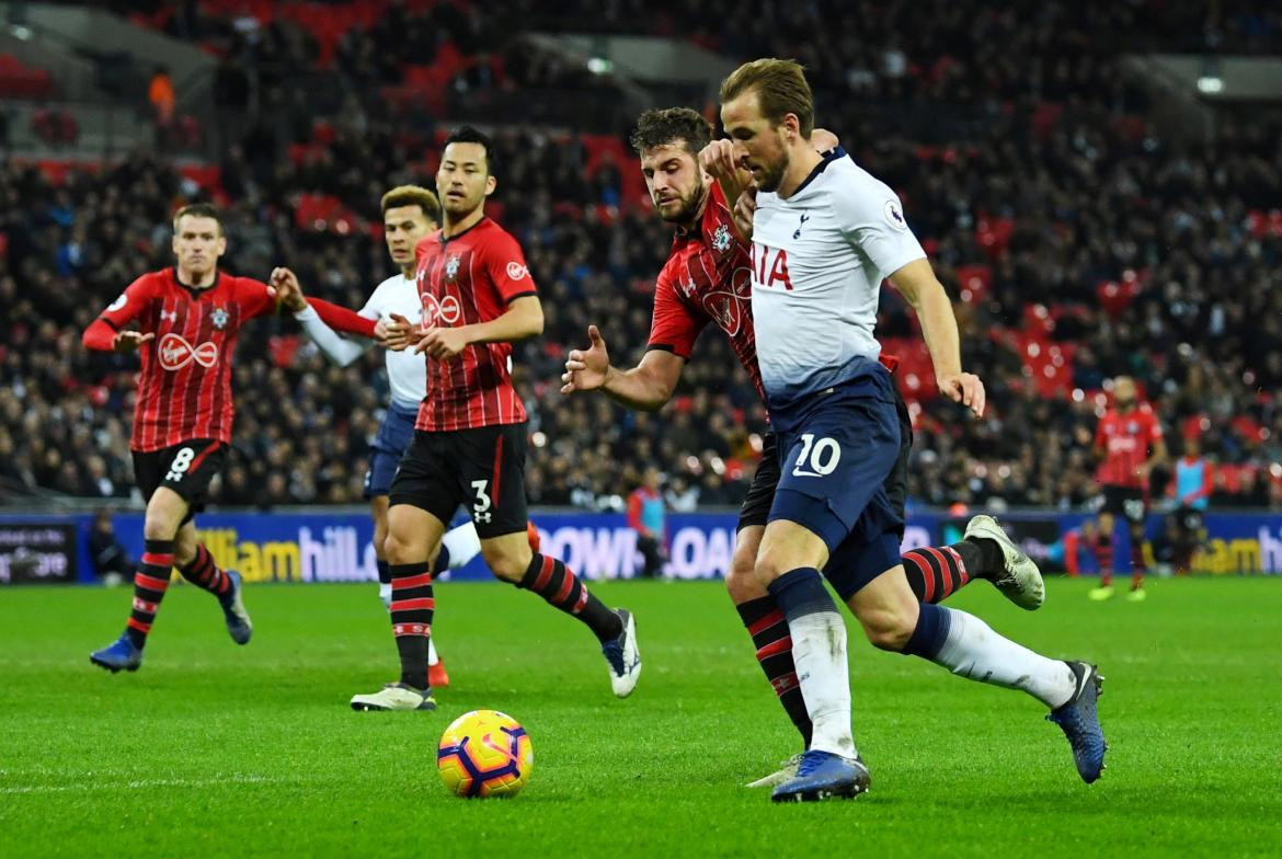 Premier League, Tottenham vs. Southampton, Kane, Reuters