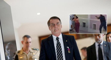 Bolsonaro felicitó a policías que abatieron a delincuente: “Buen trabajo”