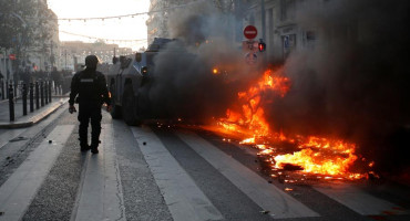 París en llamas por protesta de 