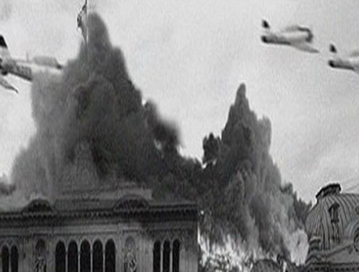 Bombardeo de Plaza de Mayo en 1955
