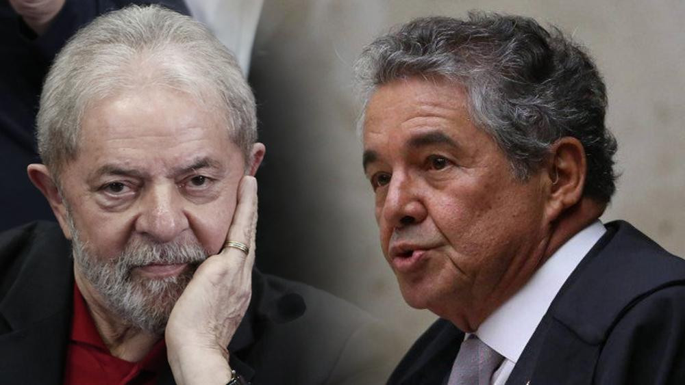 Lula y Marco Aurelio Mello 