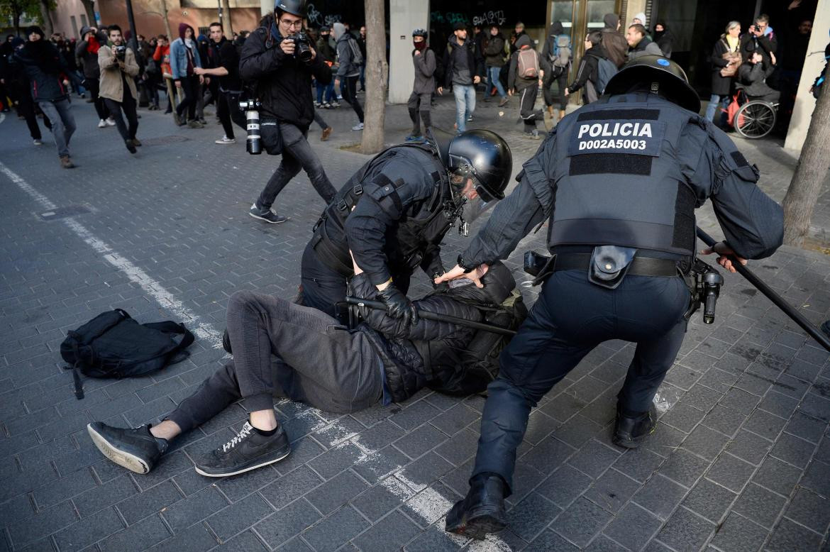 Incidentes en Barcelona - Agencia NA
