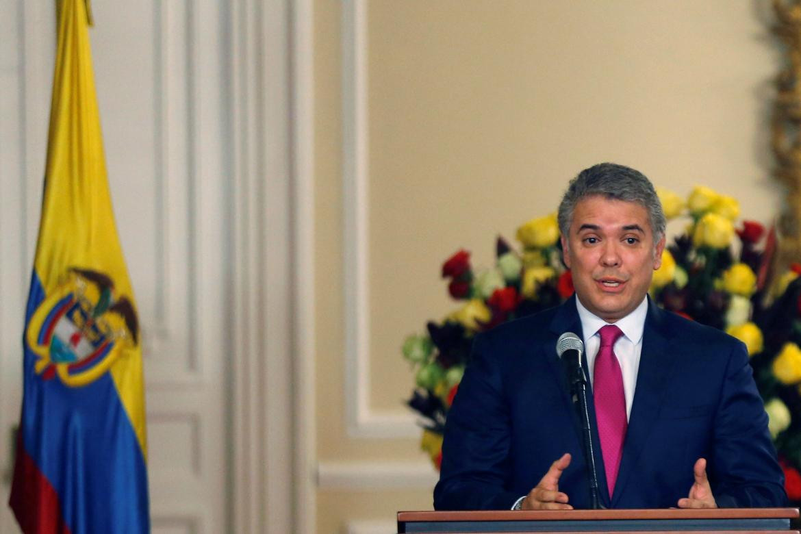 Duque, presidente de Colombia - Reuters