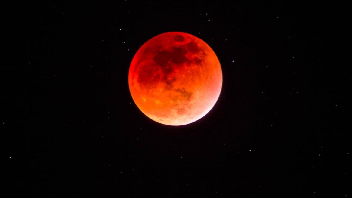 Superluna rojo - Eclipse enero