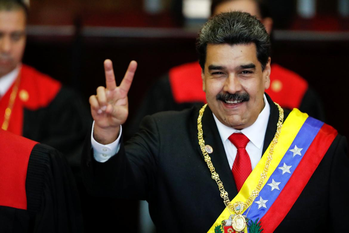 Jura de Nicolás Maduro en Venezuela, segunda presidencia, Reuters