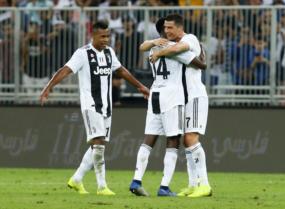Supercopa - Cristiano Ronaldo Juventus vs Milan Foto Reuters