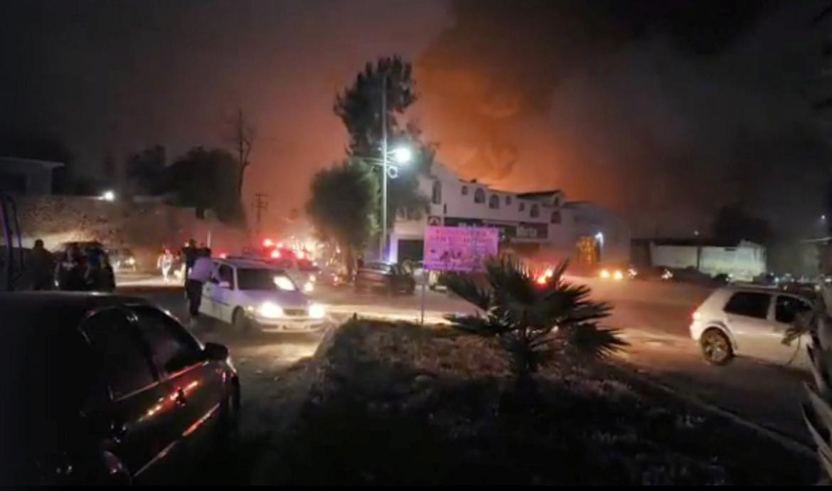 Explosión - México Foto Reuters