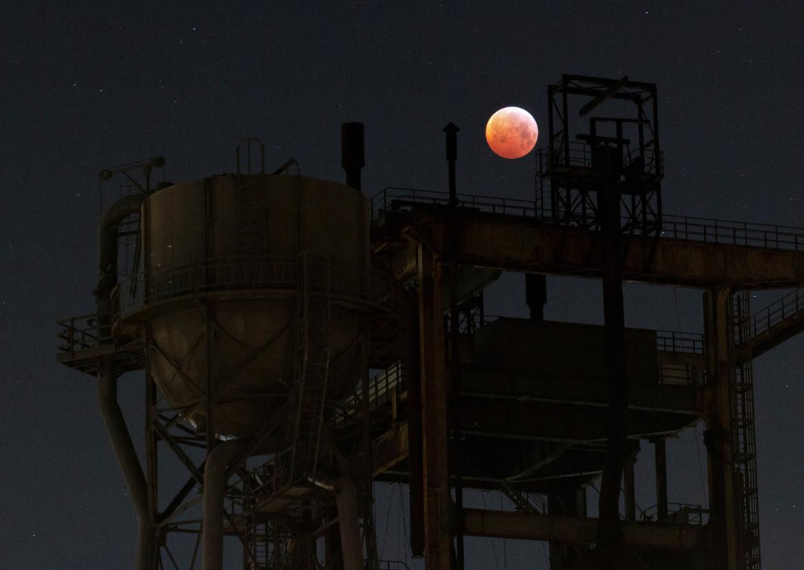 Súper Luna de Sangre en el Mundo - Alemania (Reuters)