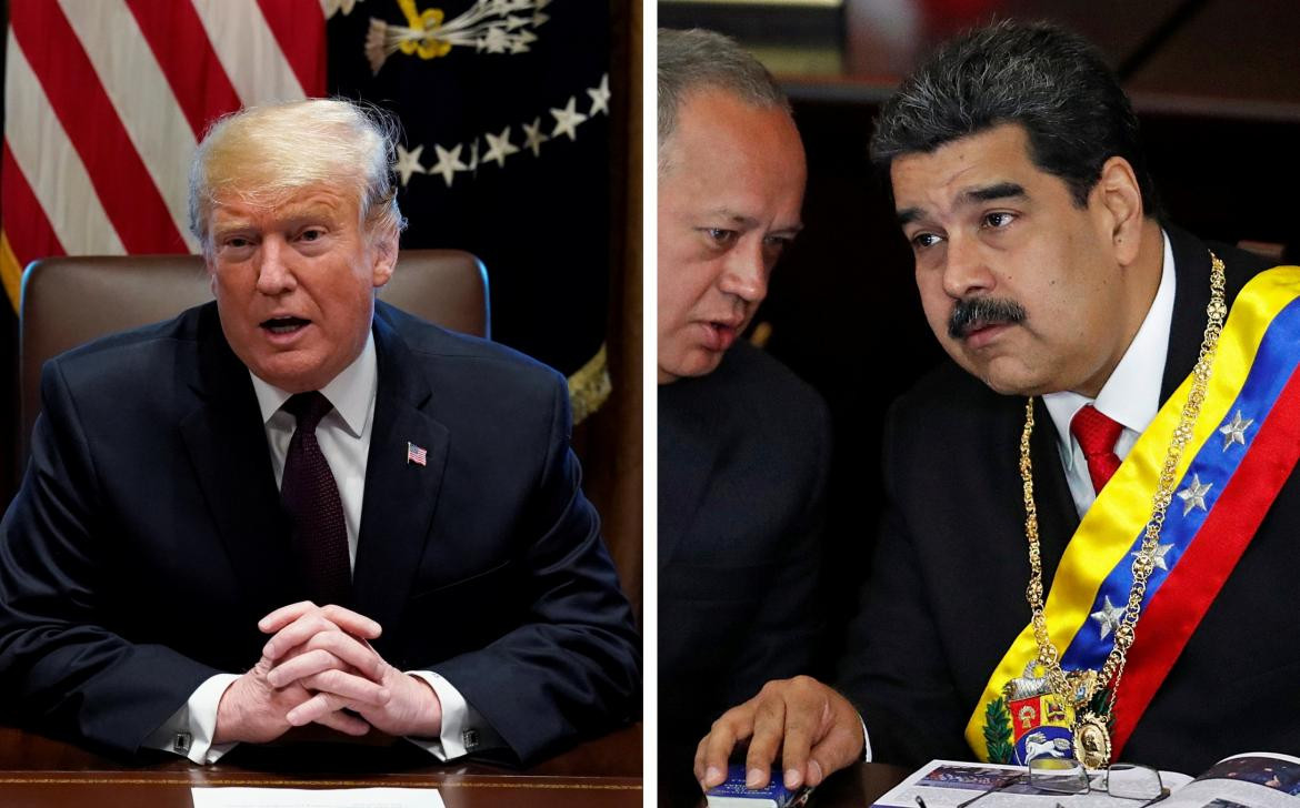 Trump - Nicolás Maduro