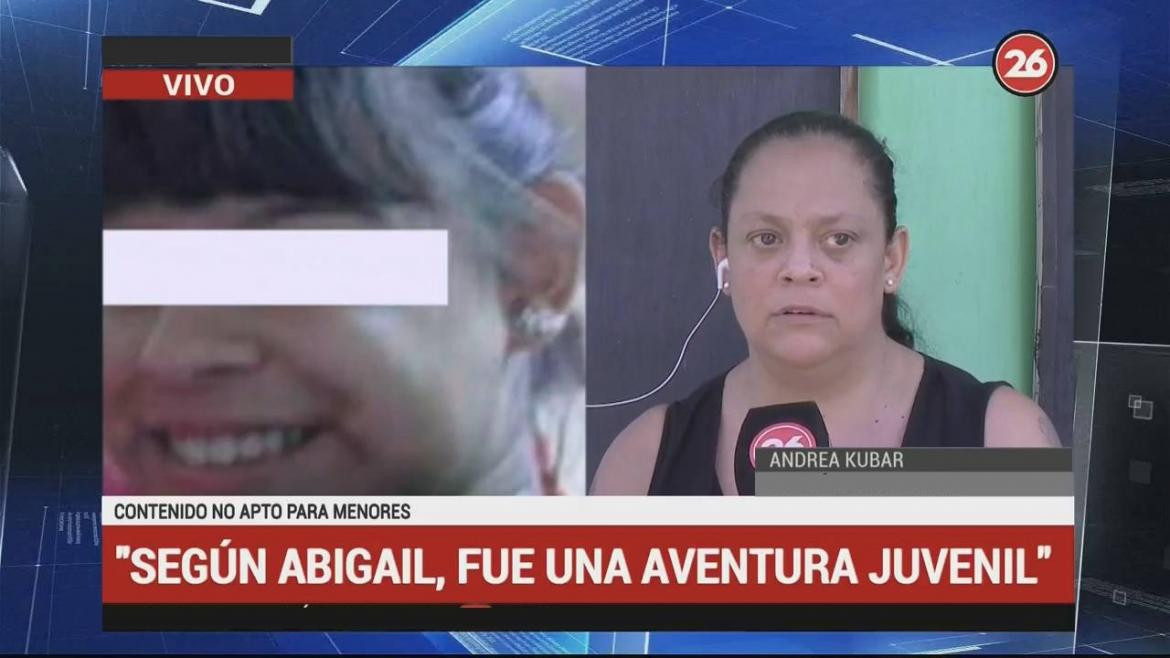 Abigail Torres apareció sana y salva en Lomas de Zamora - Habla su mamá (Canal 26)
