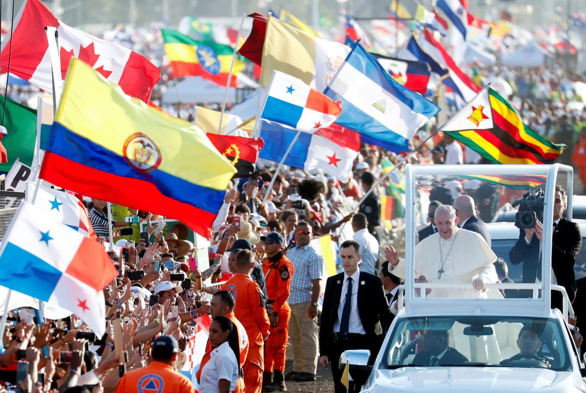 Papa Francisco en Panamá (Reuters)
