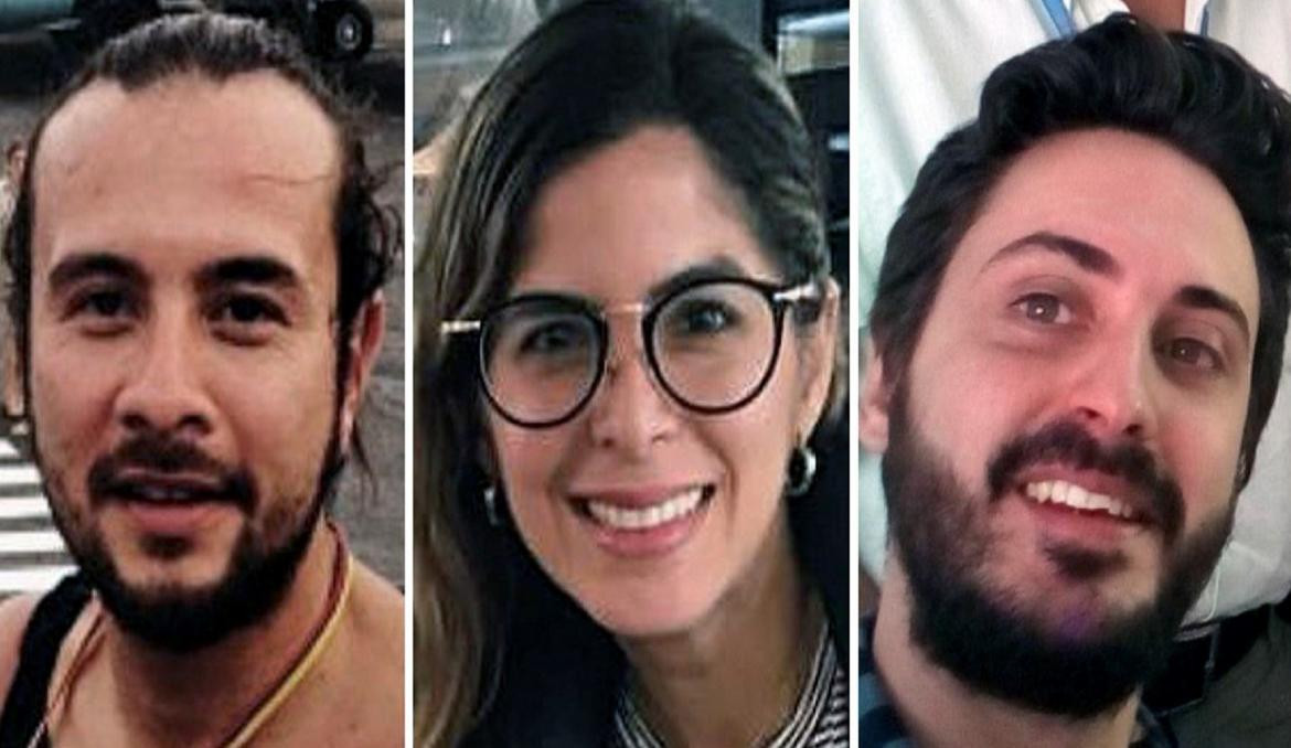 Gonzalo Domínguez Loeda, Mauren Barriga Vargas y Leonardo Muñoz - Periodistas detenidos en Venezuela