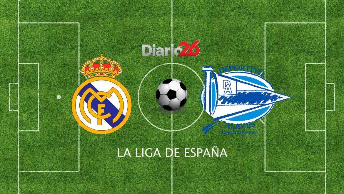 Real Madrid vs. Deportivo Alavés, La Liga Santander de España, fútbol, deportes