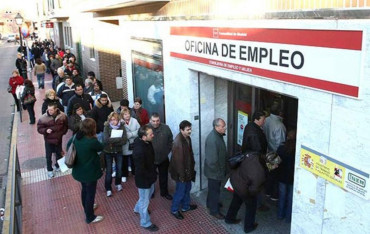 España: el número de desempleados creció a 3,29 millones en enero