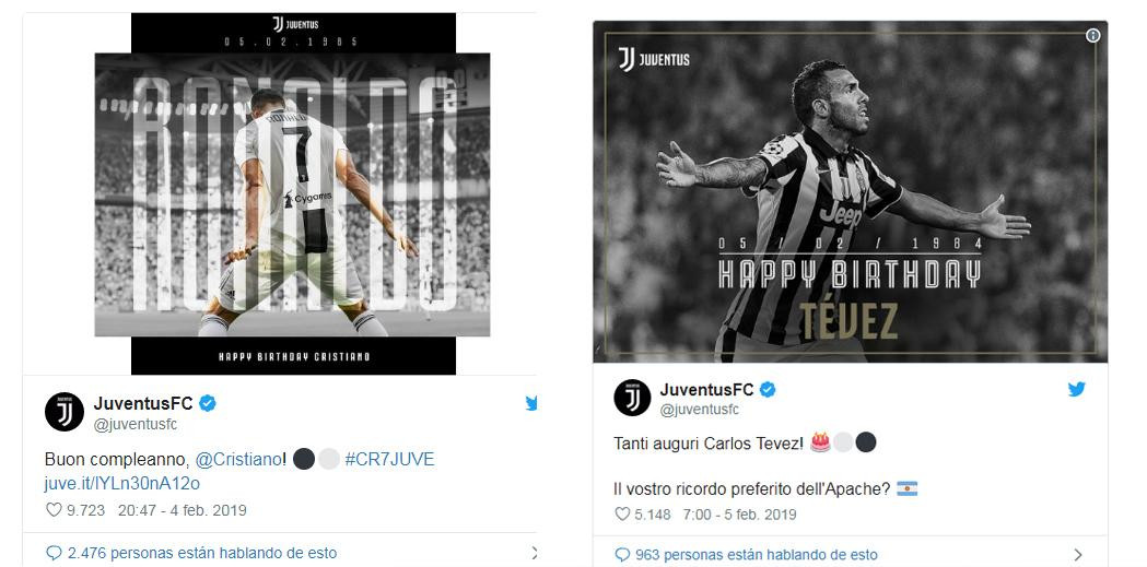 Carlos Tevez y Cristiano Ronaldo - Juventus - Fútbol italiano - Deportes - Twitter	