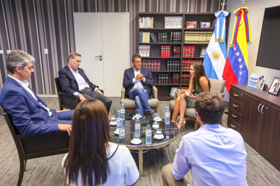 Sergio Massa - Representante de Guaidó en Argentina Crisis en Venezuela