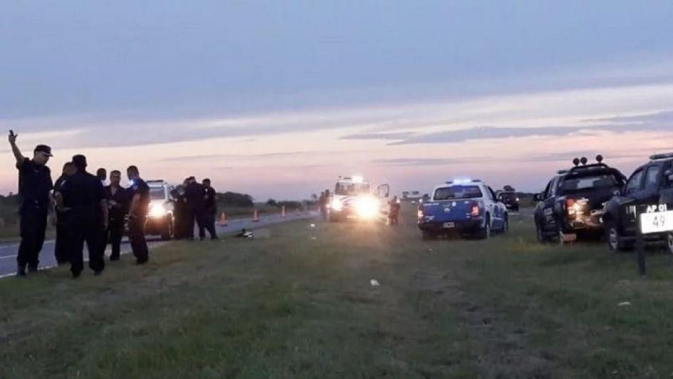 Choque y suicidio en la autopista Rosario-Santa Fe (Foto: gentileza Rosario 3)