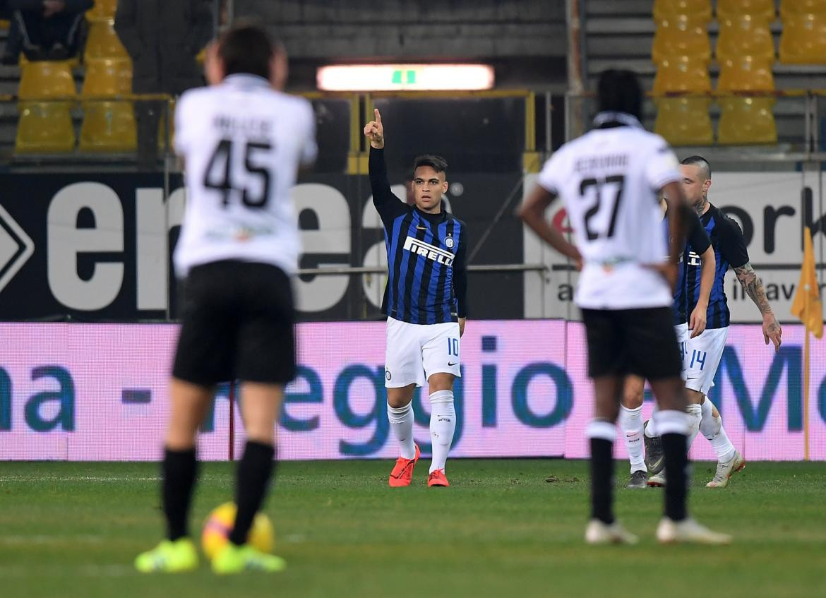 Serie A: Gol de Lautaro Martínez en el Inter contra el Parma (Reuters)