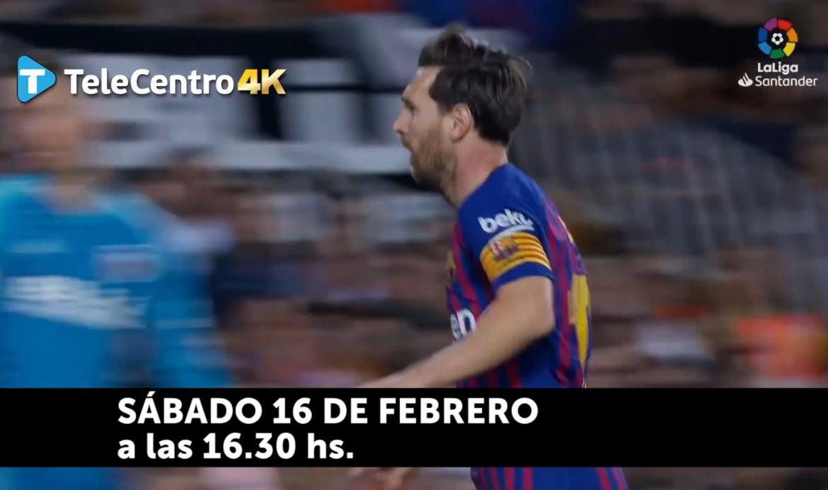 Barcelona vs. Real Valladolid - En vivo por Telecentro 4K - La Liga
