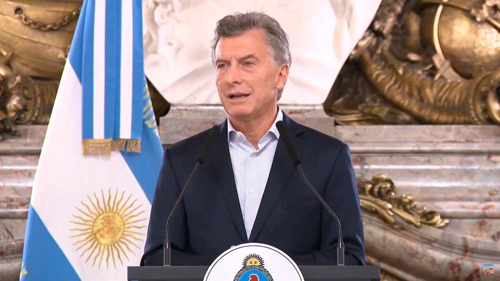 Conferencia de prensa de Mauricio Macri