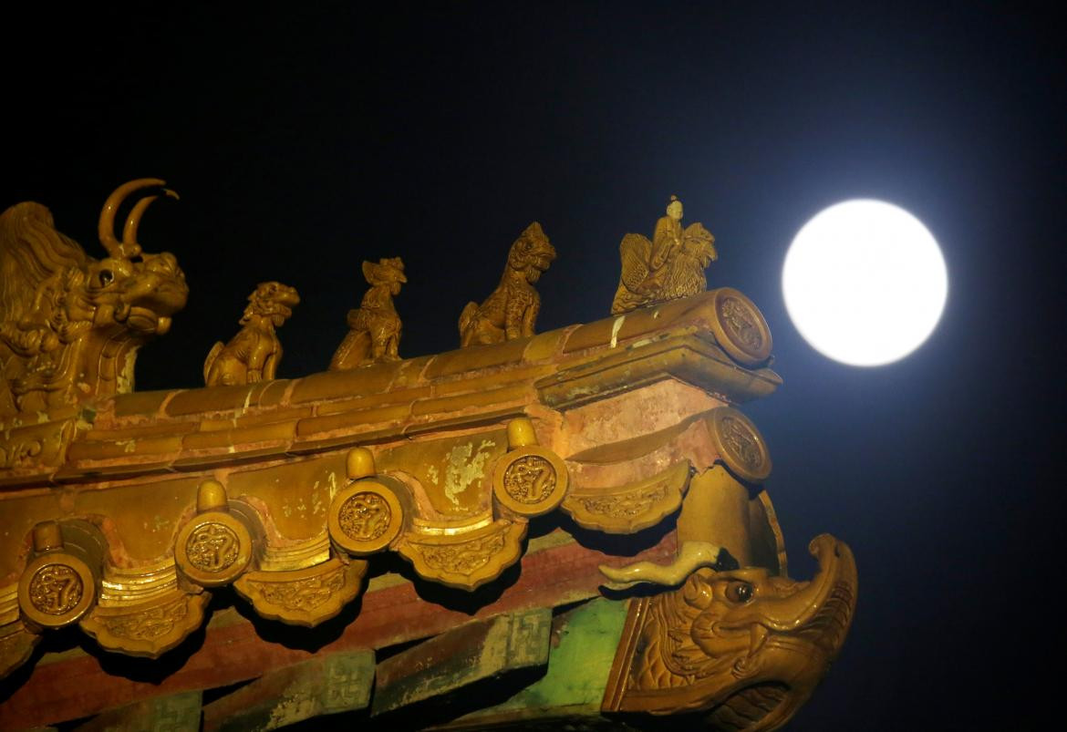 Super Luna de Nieve - Beijing, China (Reuters)