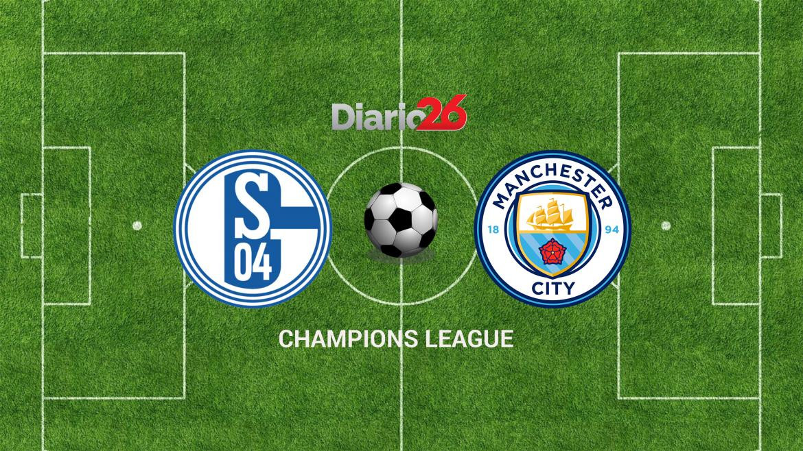 Champions League, Schalke 04 vs. Manchester City, fútbol, deportes