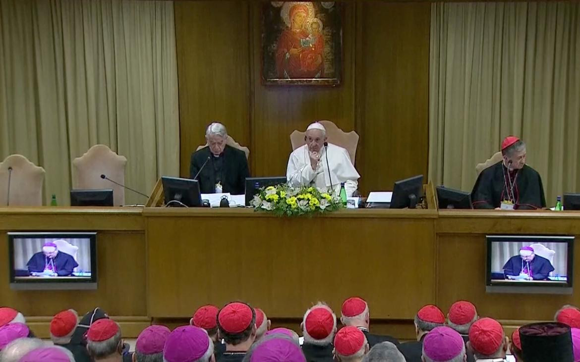 Papa Francisco en la Cumbre por abusos en el Vaticano (Reuters)