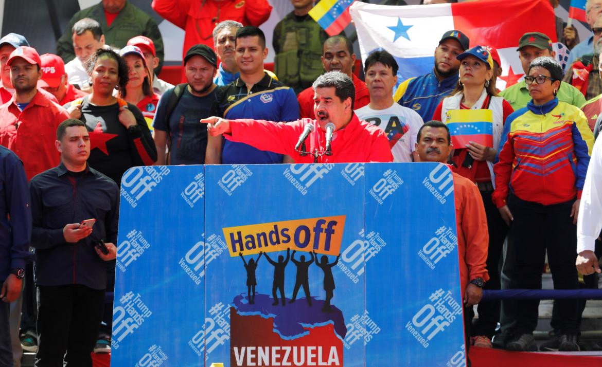 Nicolás Maduro en Venezuela (Reuters)