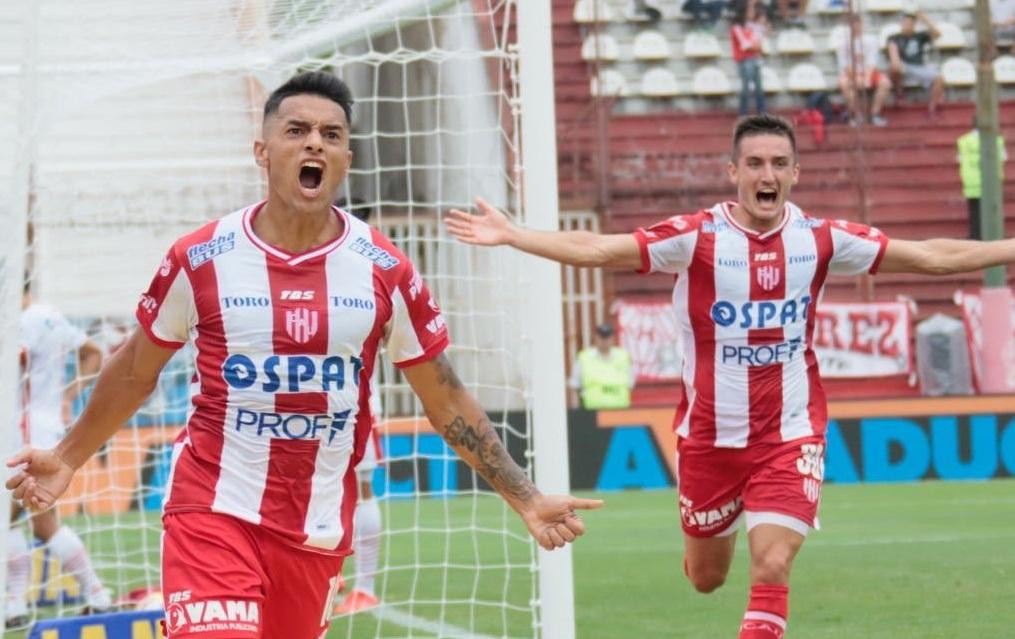 Superliga: Festejo de Unión ante Huracán