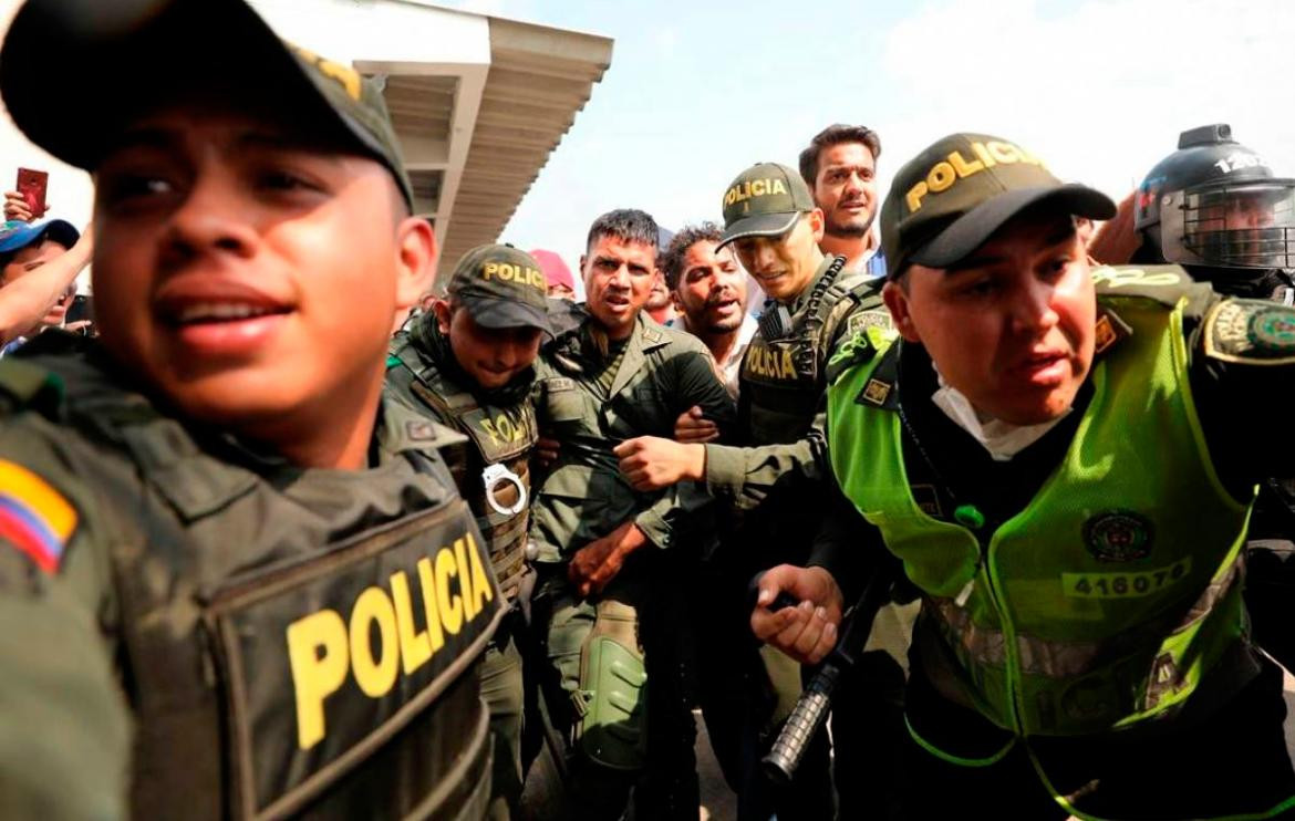 Militares venezolanos desertores